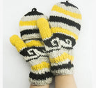 Vibrant Multicolor Woolen Hand Gloves Handmade - Best HimalayaBest Himalaya
