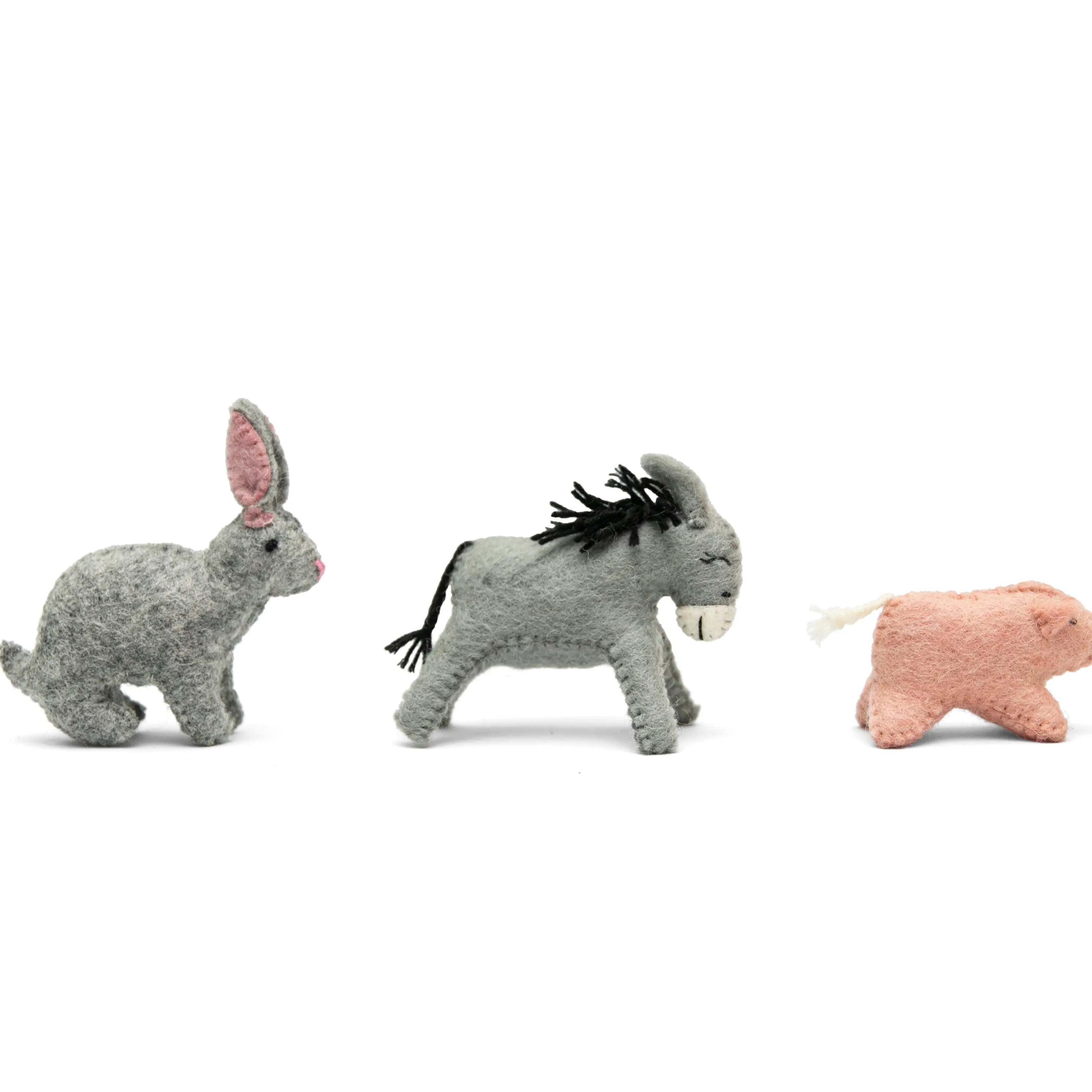 Whimsical Felt Rabbit Toy for Playful Adventures - Best HimalayaBest Himalaya