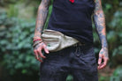 White Color Organic Hemp Waist Pouch Best Himalaya