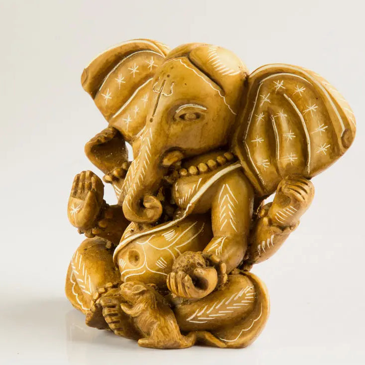 White Ganesh Statue Resin - Best Himalaya