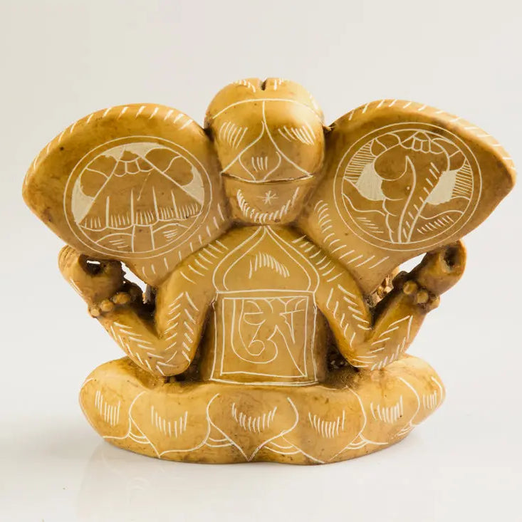 White Ganesh Statue Resin - Best Himalaya