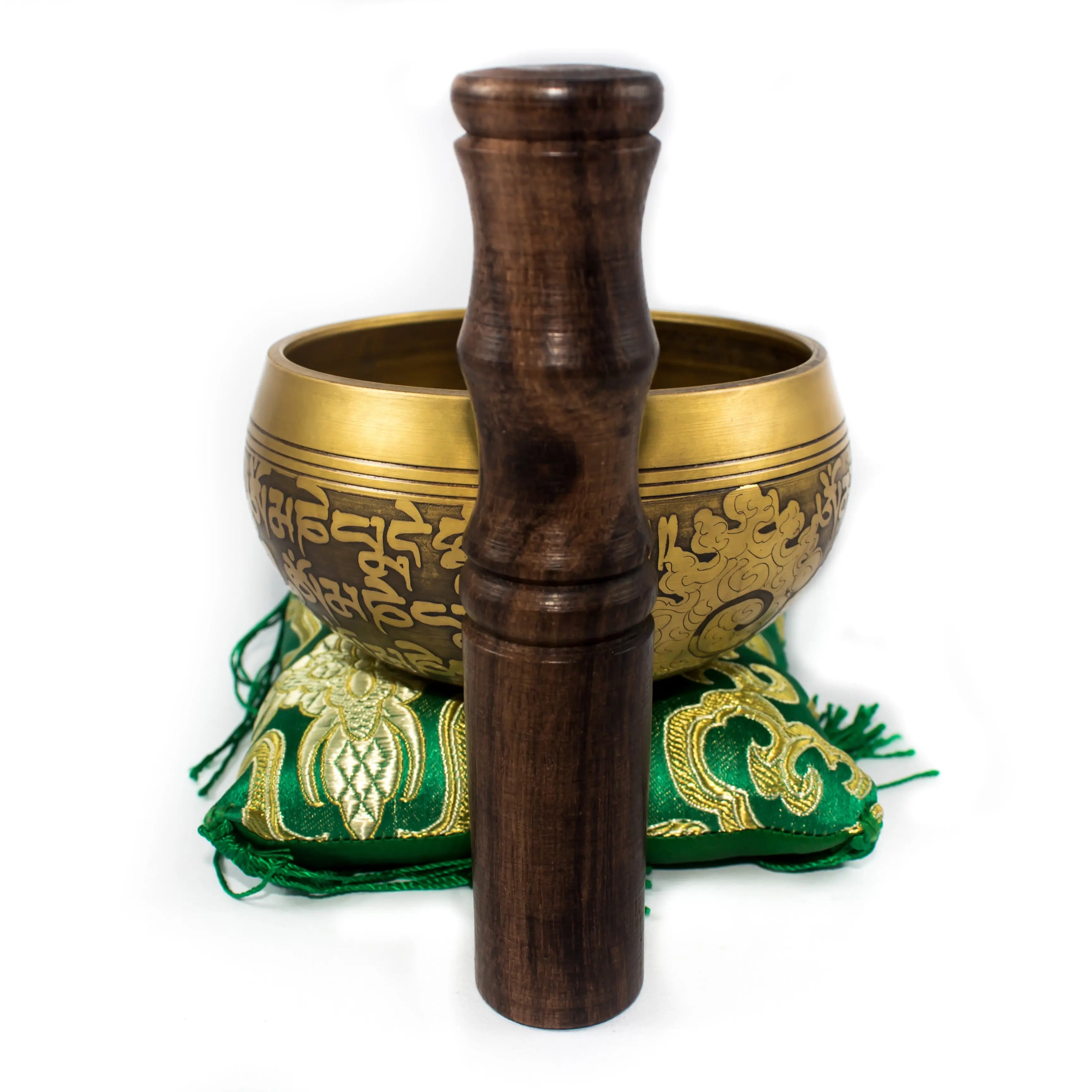 Yoga Chakra Singing Bowl Tibetan Buddhist Brass Medtation ~Healing ~Hammered - Best Himalaya