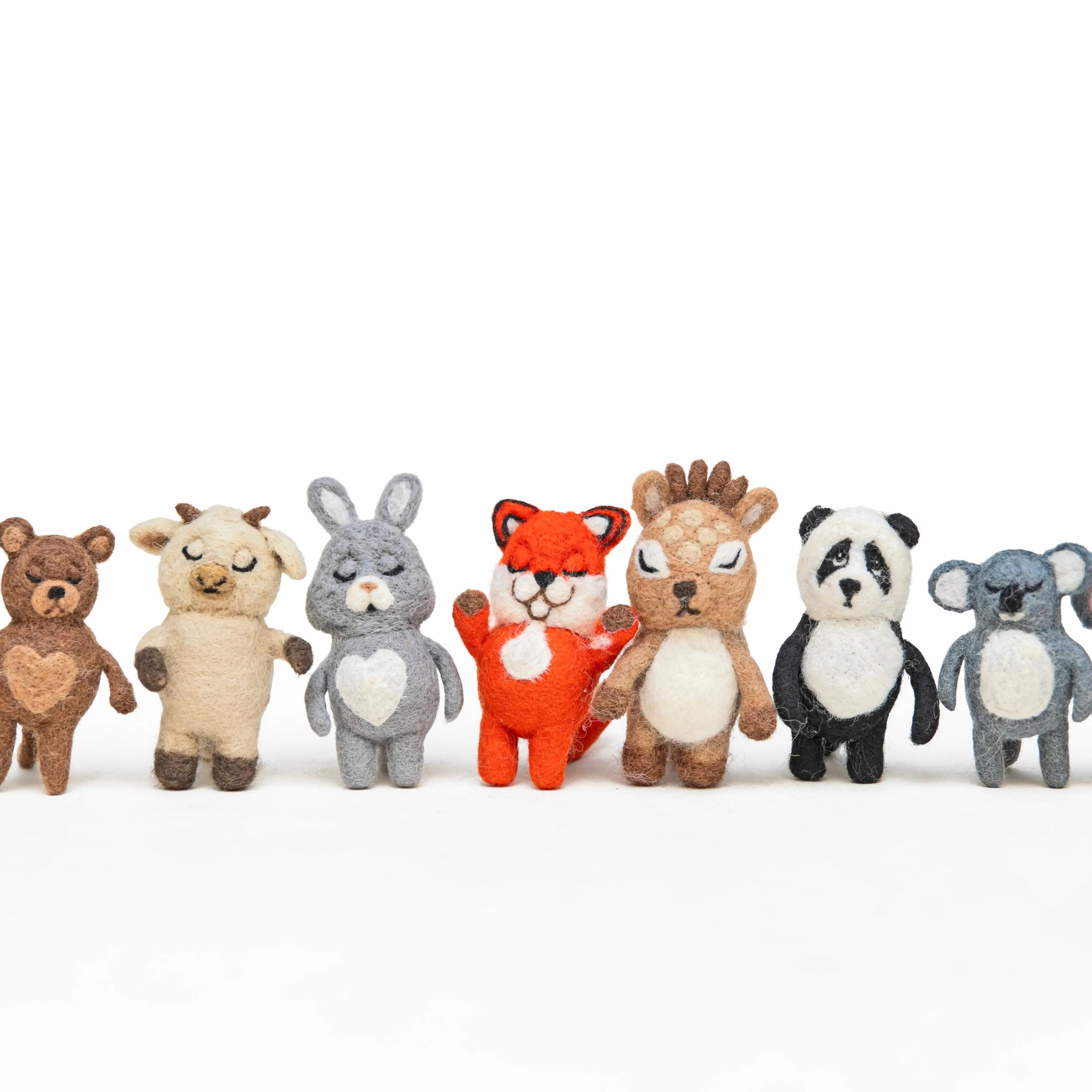felt animal toys set of 9 Best Himalaya