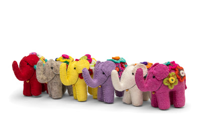 Our Felt Toys Collection: Cow, Donkey, Rabbit, Llama, Dinosaurs and Many more
