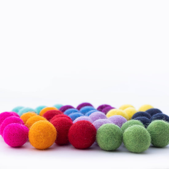 Embark on a Journey to Explore the Enchantment of Miniature Felted Spheres