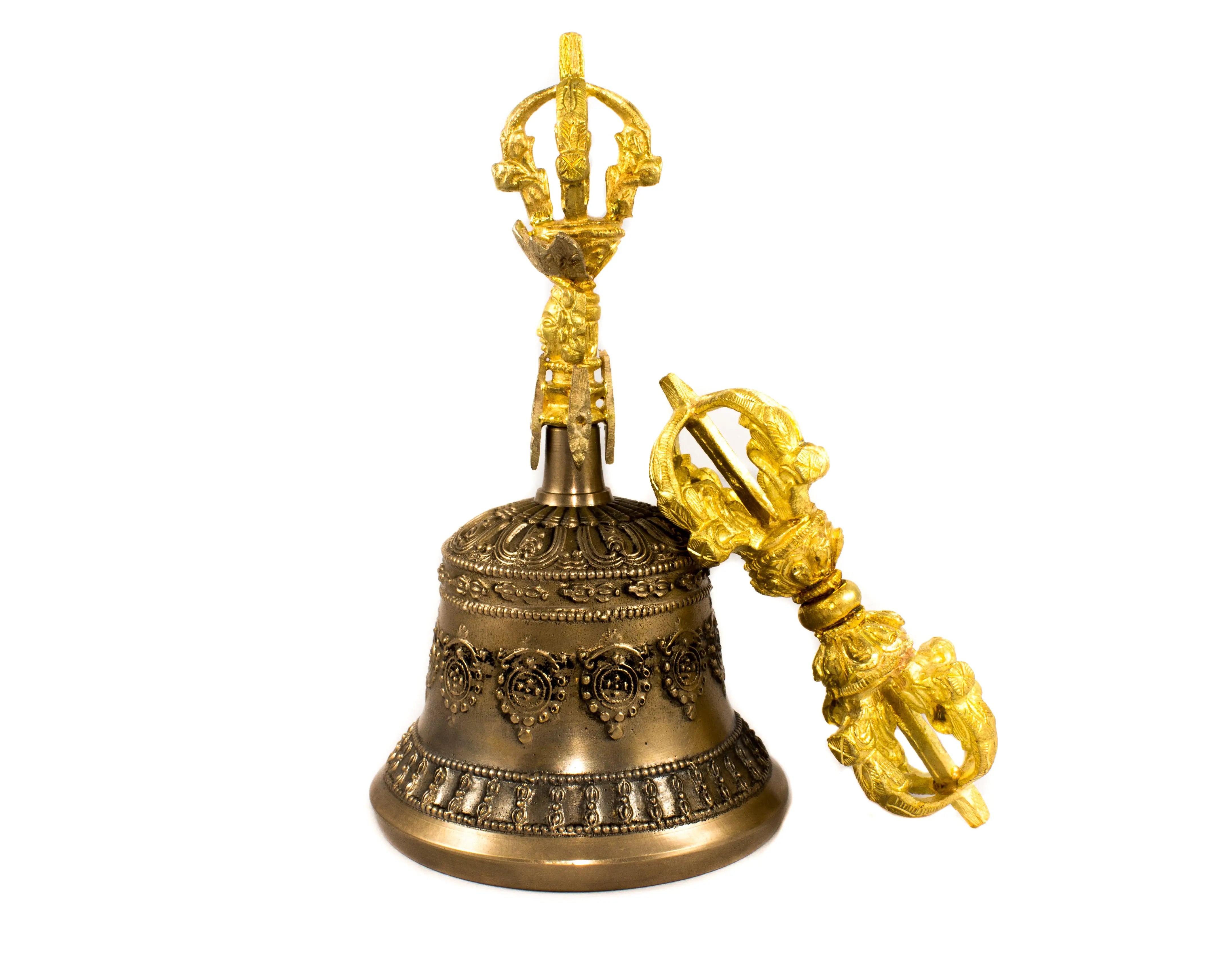 Vajra and store bell, Tibetan bell with Excellent Sound