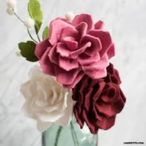 Crafting Elegance: A Guide to Creating Felt Flowers with Stems - Best Himalaya