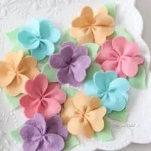 Crafting Elegance: A Step-by-Step Guide to Making Flat Felt Flowers