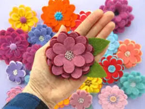 Crafting-the-Extraordinary-Unique-and-Rare-Felt-Flower-Designs Best Himalaya