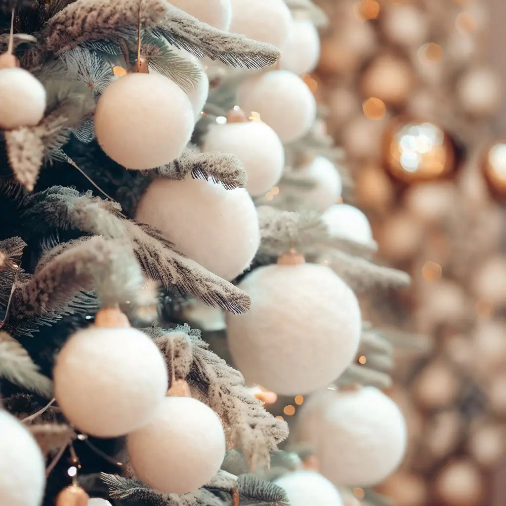 The Versatility of White Felt Balls: Perfect for Room Decoration and Christmas Ornamentation - Best Himalaya