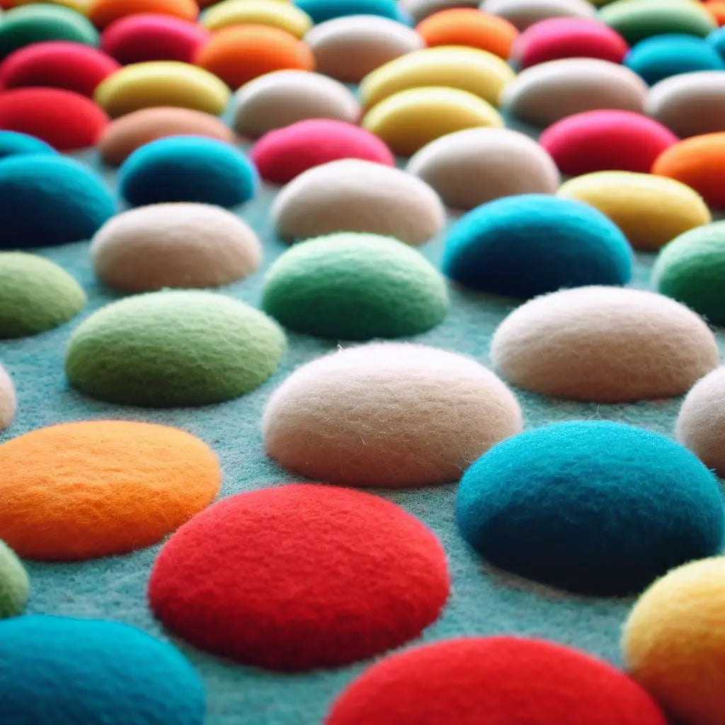 Felt Tube Rug Cozy & Elegant Felt Rugs for Your Home | Best Himalaya