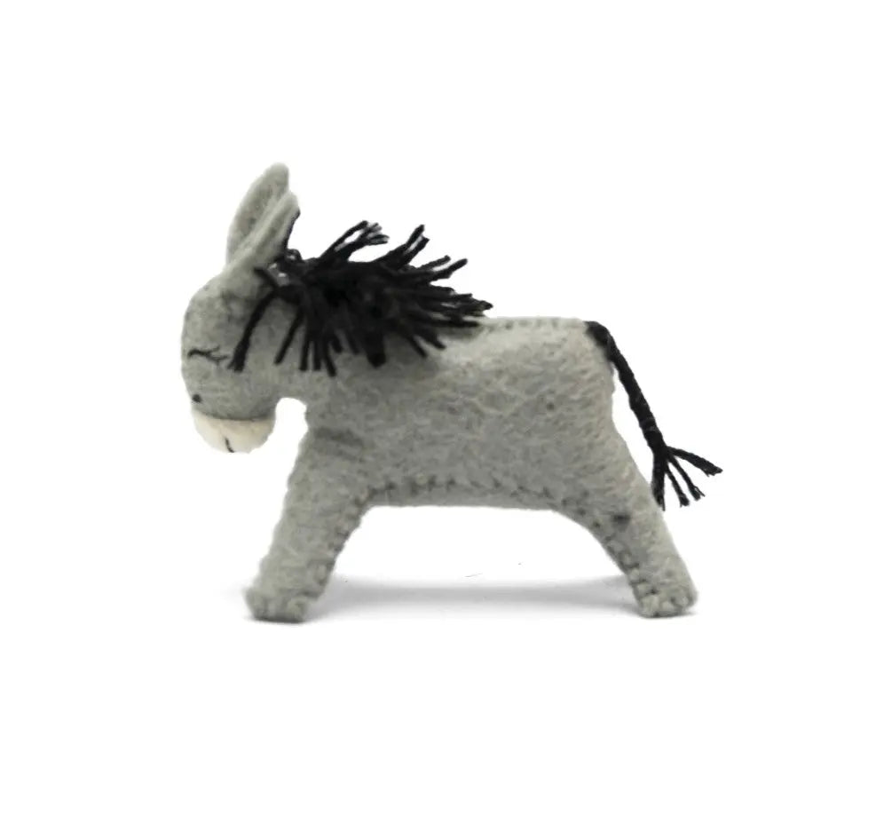The Wonderful Donkey Felt Doll Perfect for Festive Fun, Gifting, and Learning! - Best Himalaya