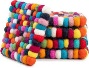 Wool Felt Beverage Pad Uses