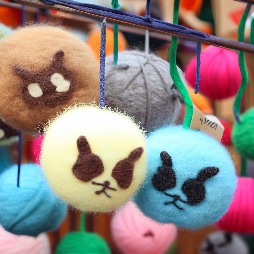 Colorful Felt Pom-Poms for Sale: Creative Crafting Delights