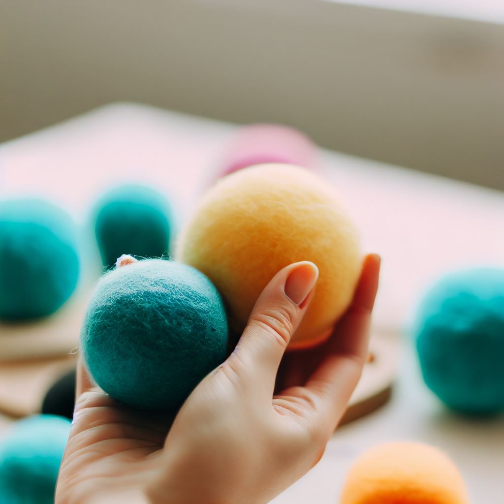 Can you show me some DIY projects with felt balls ?