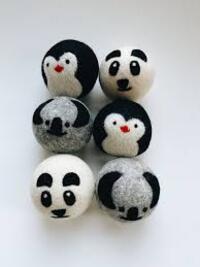 Cute Animal Design Wool Dryer Balls Wholesale Bulk by Best Himalaya - Best Himalaya