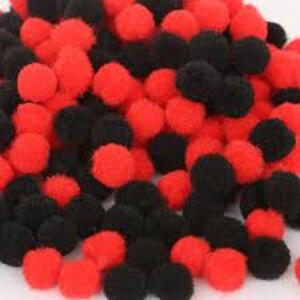 Red and Black Pom Pom Wholesale from Nepal: A Colorful Tale