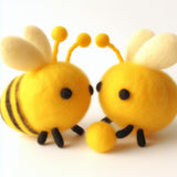 Honey Buzz Felt Bee Stuffed Dolls