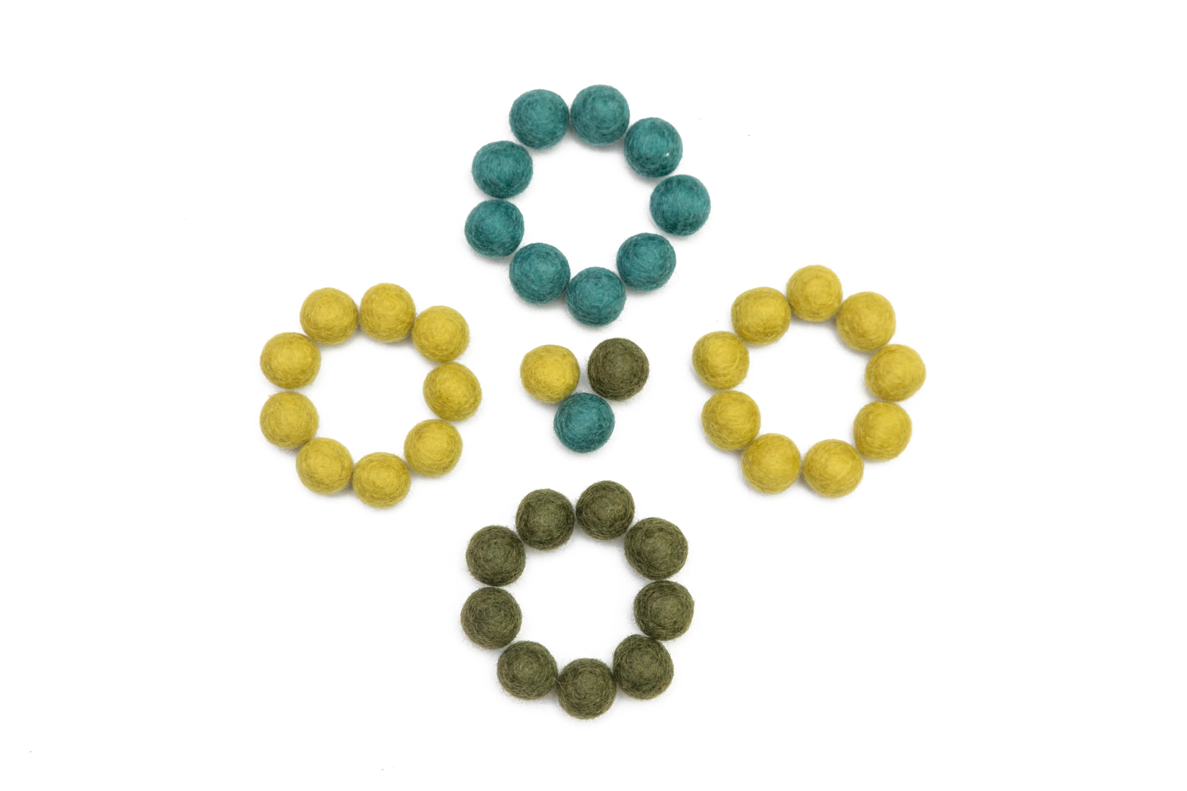 2cm Felt Balls Best Himalaya