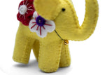 Discover Joy: Felt Yellow Elephant Toys for Imaginative Play