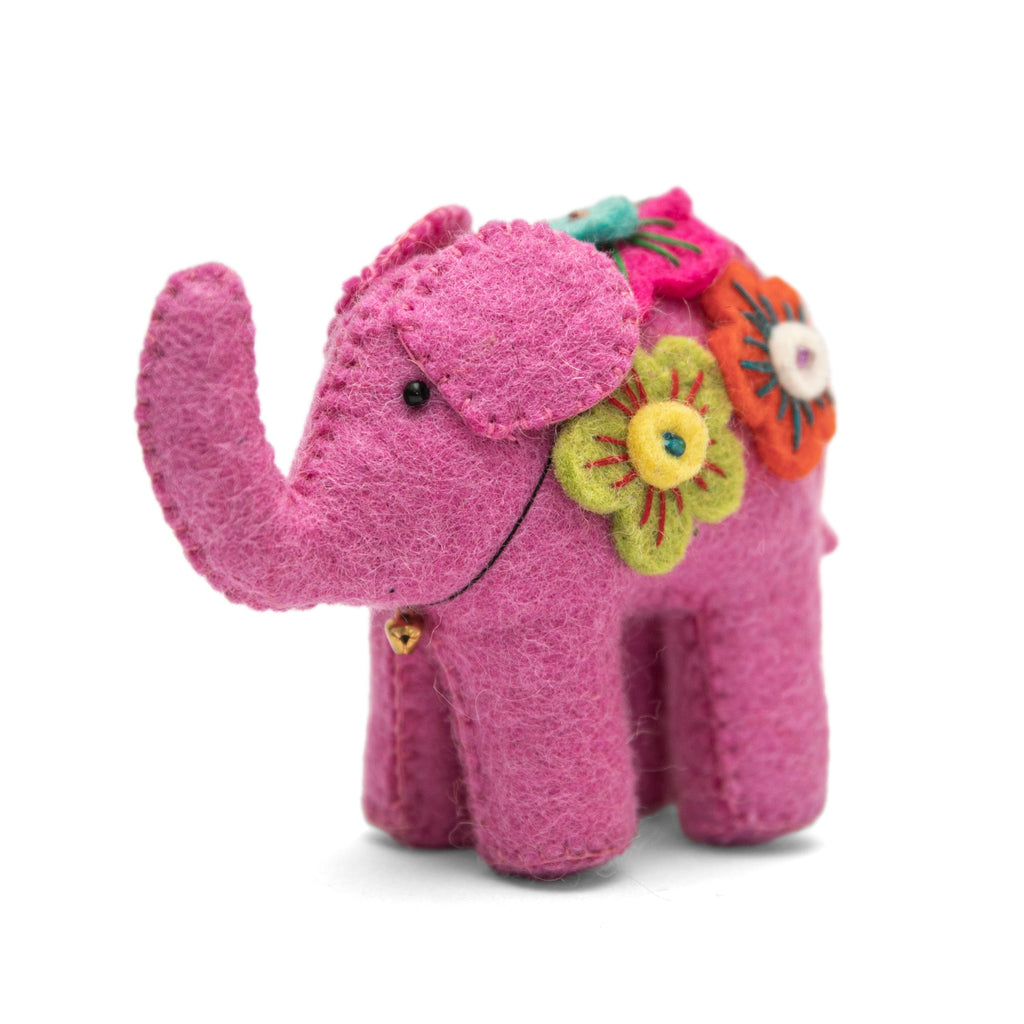 Discover Joy: Felt Pink Elephant Toys for Imaginative Play
