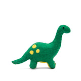 Educational Play with  Felt Stegosaurus