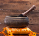 4-inch Buddhism Mantra Caved Singing Bowl - Best HimalayaBest Himalaya