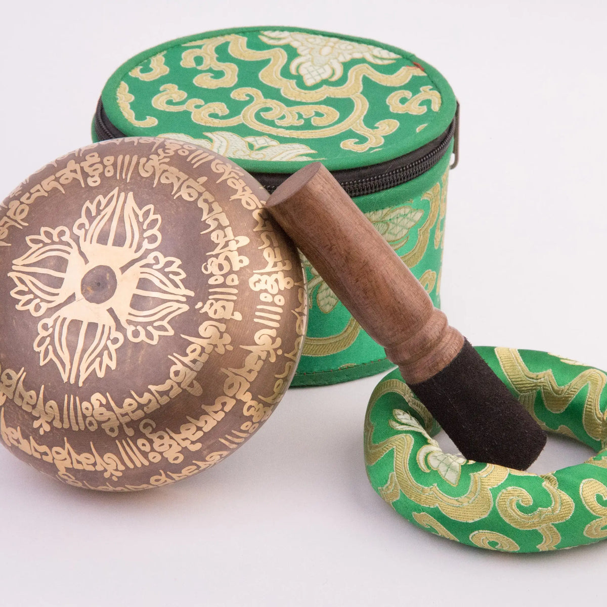 5-Inch Singing Bowl Zippered Gift Box Set | Best Himalaya