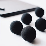 Unlock Creativity with 2.5 cm Black Felt Balls 100% Wool - Bulk