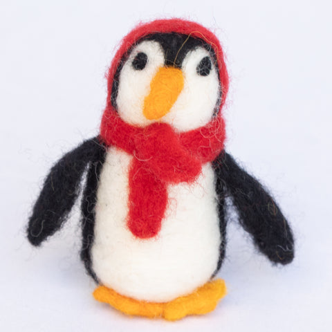 Handcrafted Felt  penguin Toys