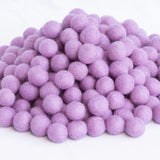Vibrant Felt Colorful Balls 3.5cm for Crafting and Playtime