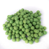 1.5 cm Green Decorative Felt Balls