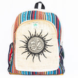 Hemp Backpack Lightweight Handcrafted and Natural Unisex Style