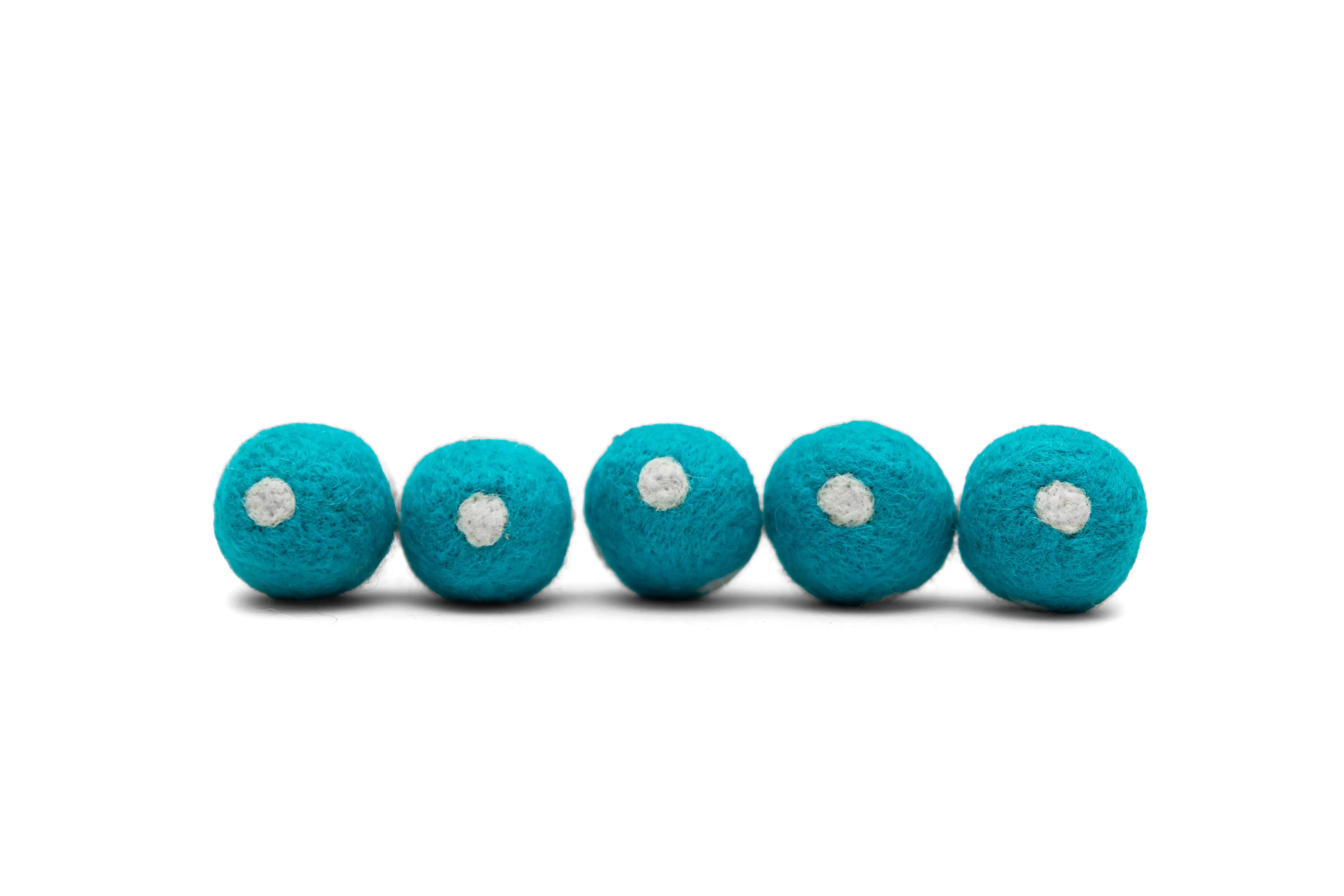 Add a Touch of Nature to Your Home with 5 cm Organic Felt Mushrooms Blue - Best HimalayaBest Himalaya