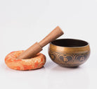 Antique Tibetan Handmade Spiritual Brass Singing Bowl Set - Best HimalayaBest Himalaya