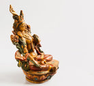 Antique green tara statue resin - Best HimalayaBest Himalaya