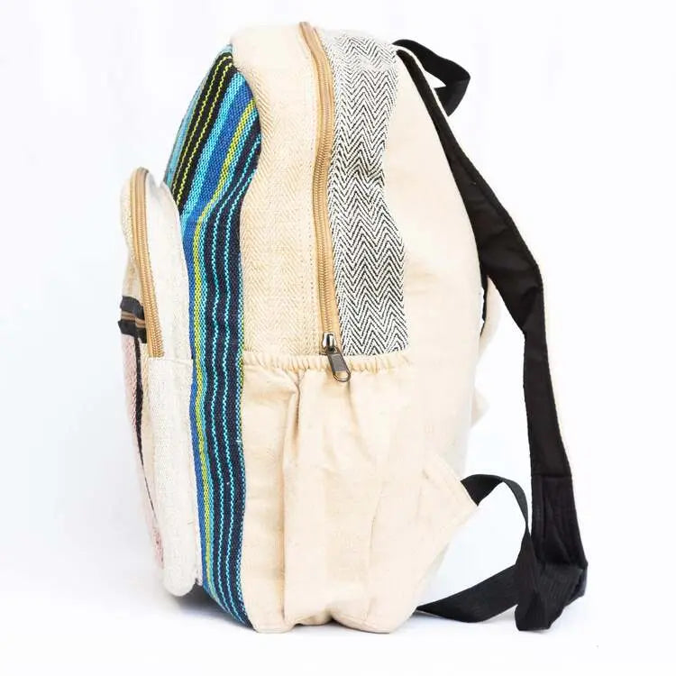 Artisanal Hemp Backpack Best Himalaya