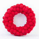 Bring Joy Home - Handcrafted Felt Ball Wreath - Best HimalayaBest Himalaya