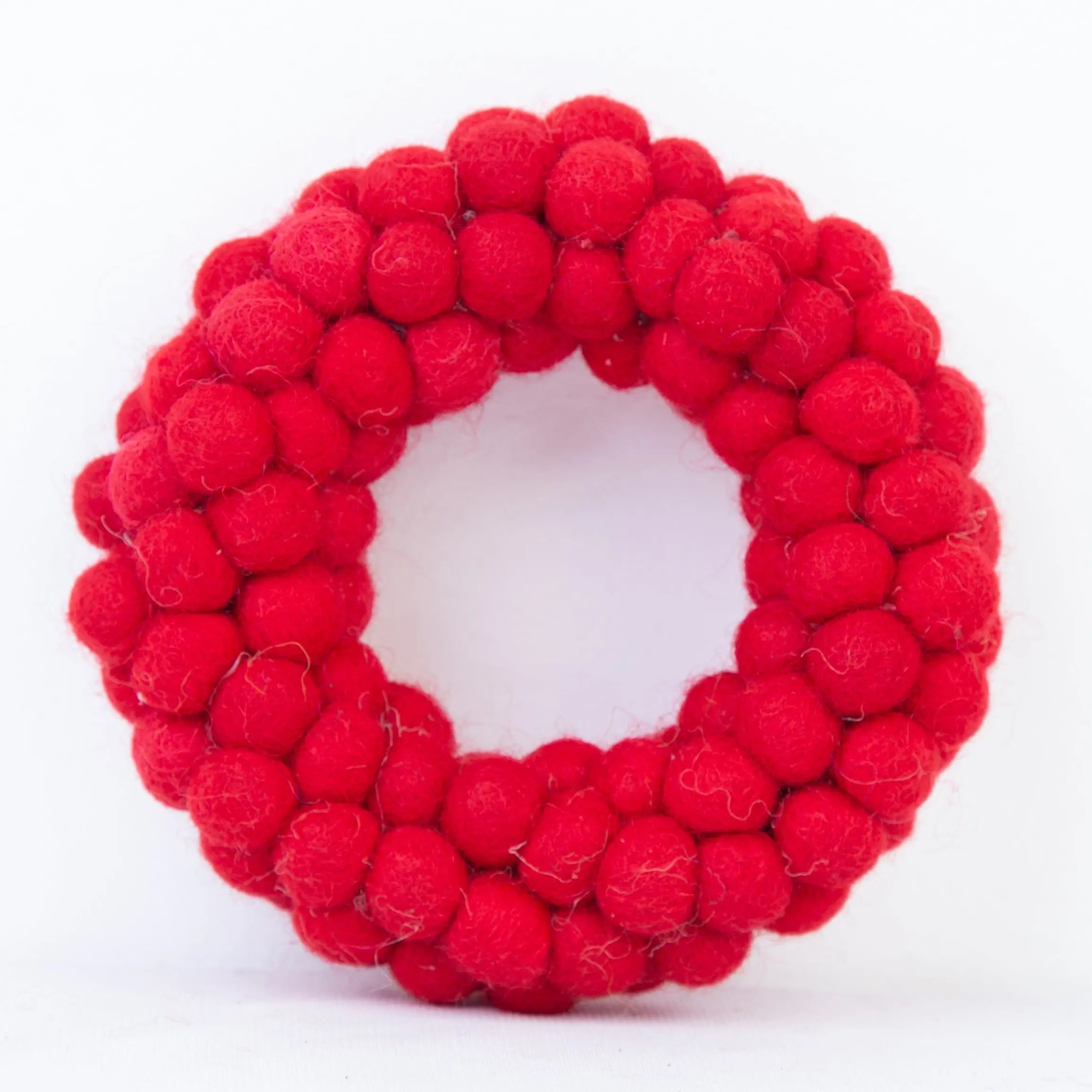 Bring Joy Home - Handcrafted Felt Ball Wreath - Best HimalayaBest Himalaya