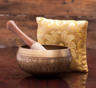 Brown Chakra Tibetan Singing Bowl With Soothing Sound - Best Himalaya