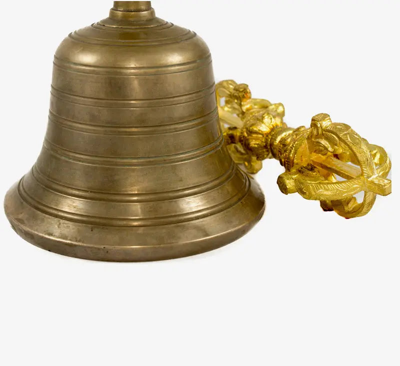 Buddhist sacred Tibetan Bell and Bajra set - Best HimalayaBest Himalaya