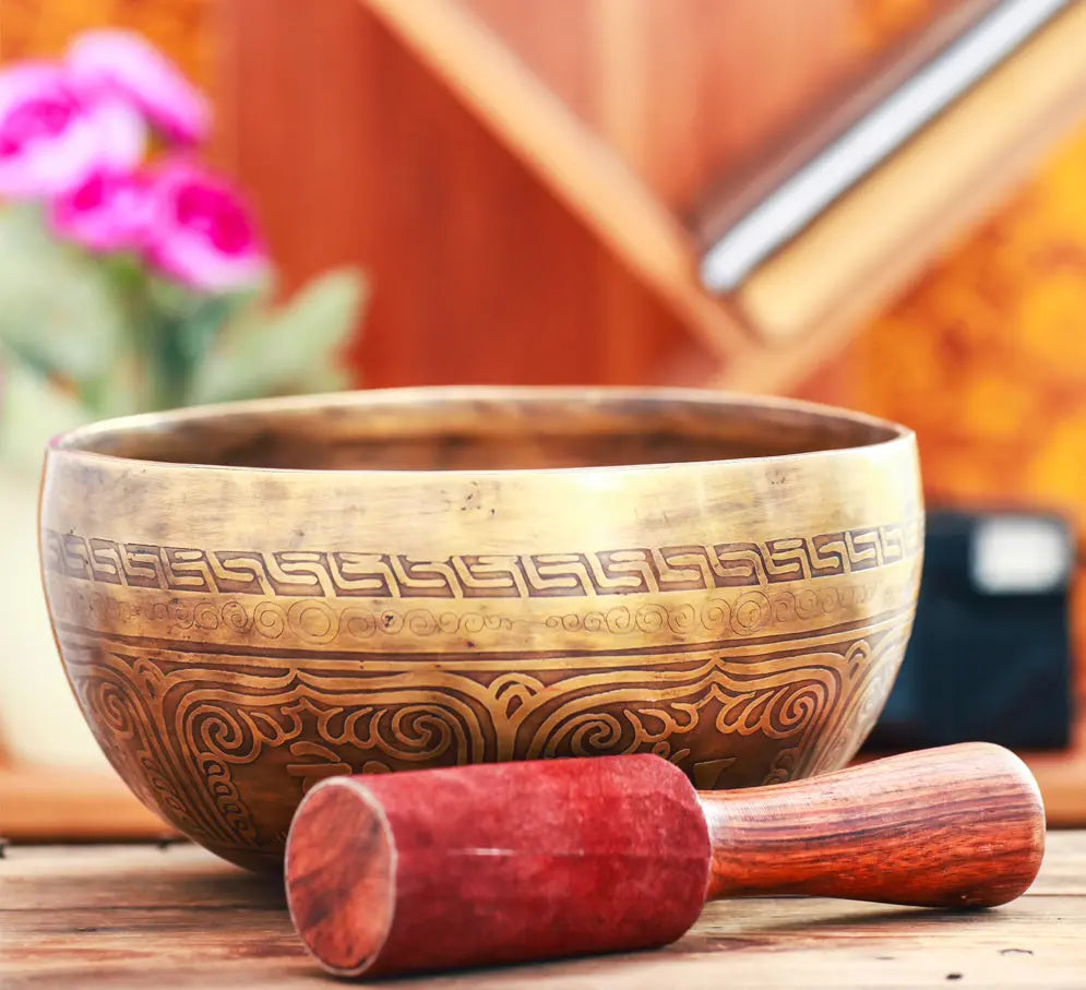 Celestial 8-Inch Tibetan Singing Bowl - Best HimalayaBest Himalaya