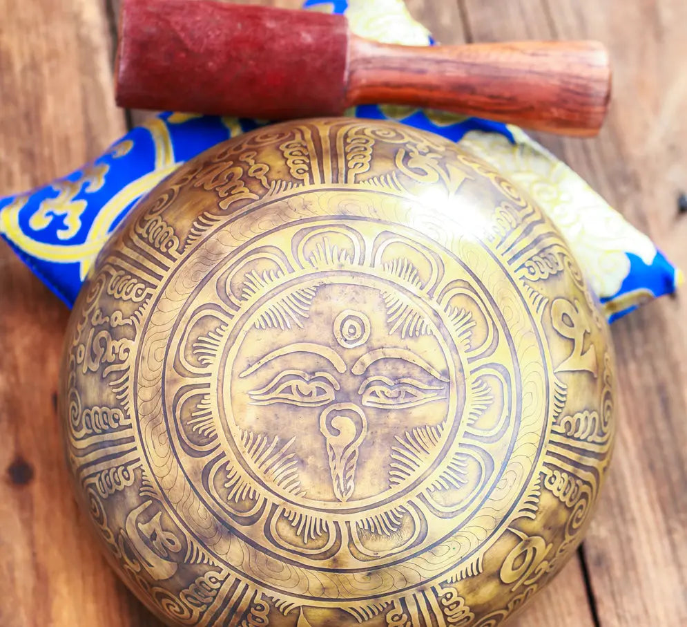 Celestial 8-Inch Tibetan Singing Bowl - Best HimalayaBest Himalaya