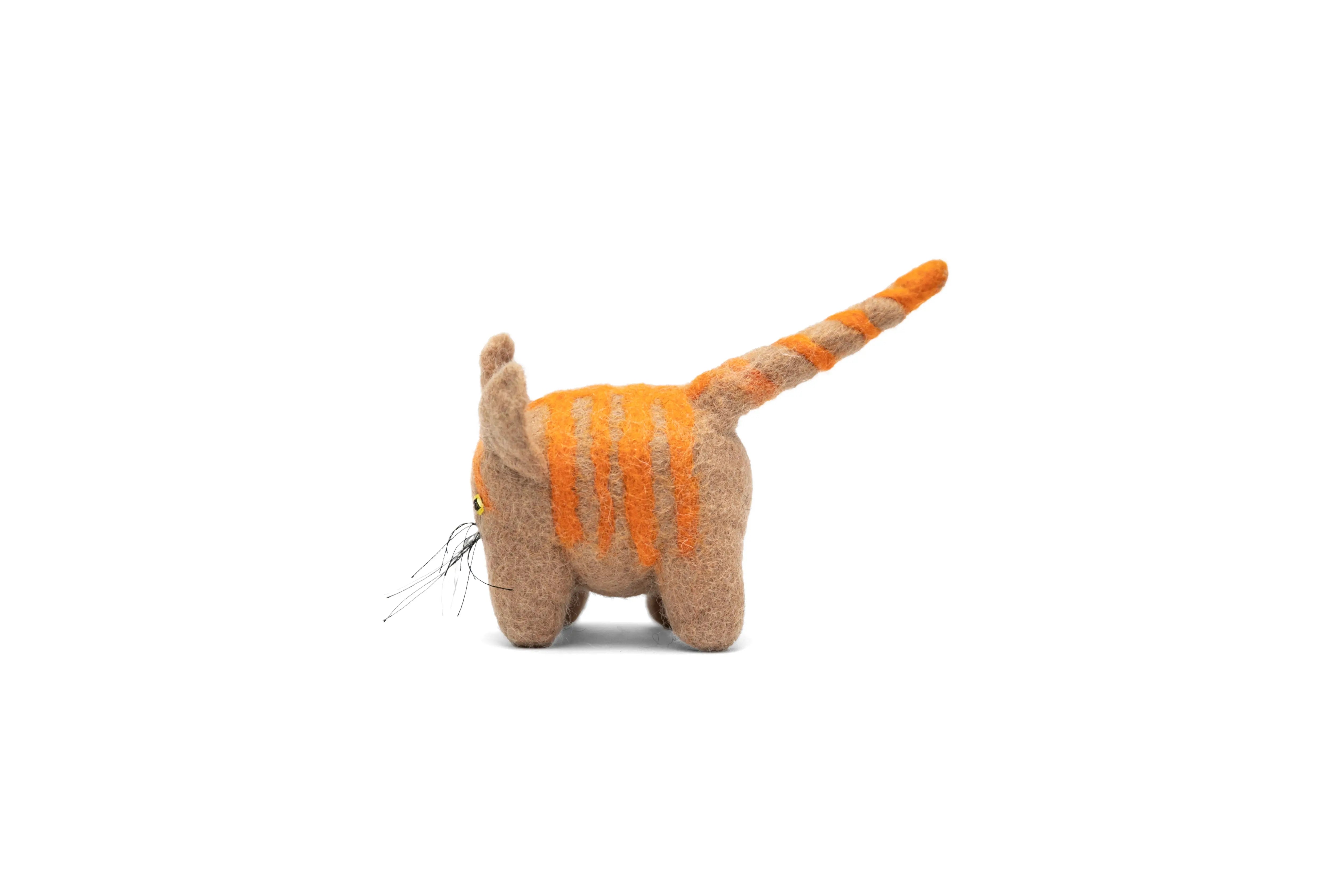 Discover Endless Fun with Our Wool Felted Cat  Animal Toy  | Safe and Engaging - Best HimalayaBest Himalaya