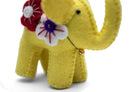 Discover Joy: Felt Elephant Toys yellow  for Imaginative Play Best Himalaya