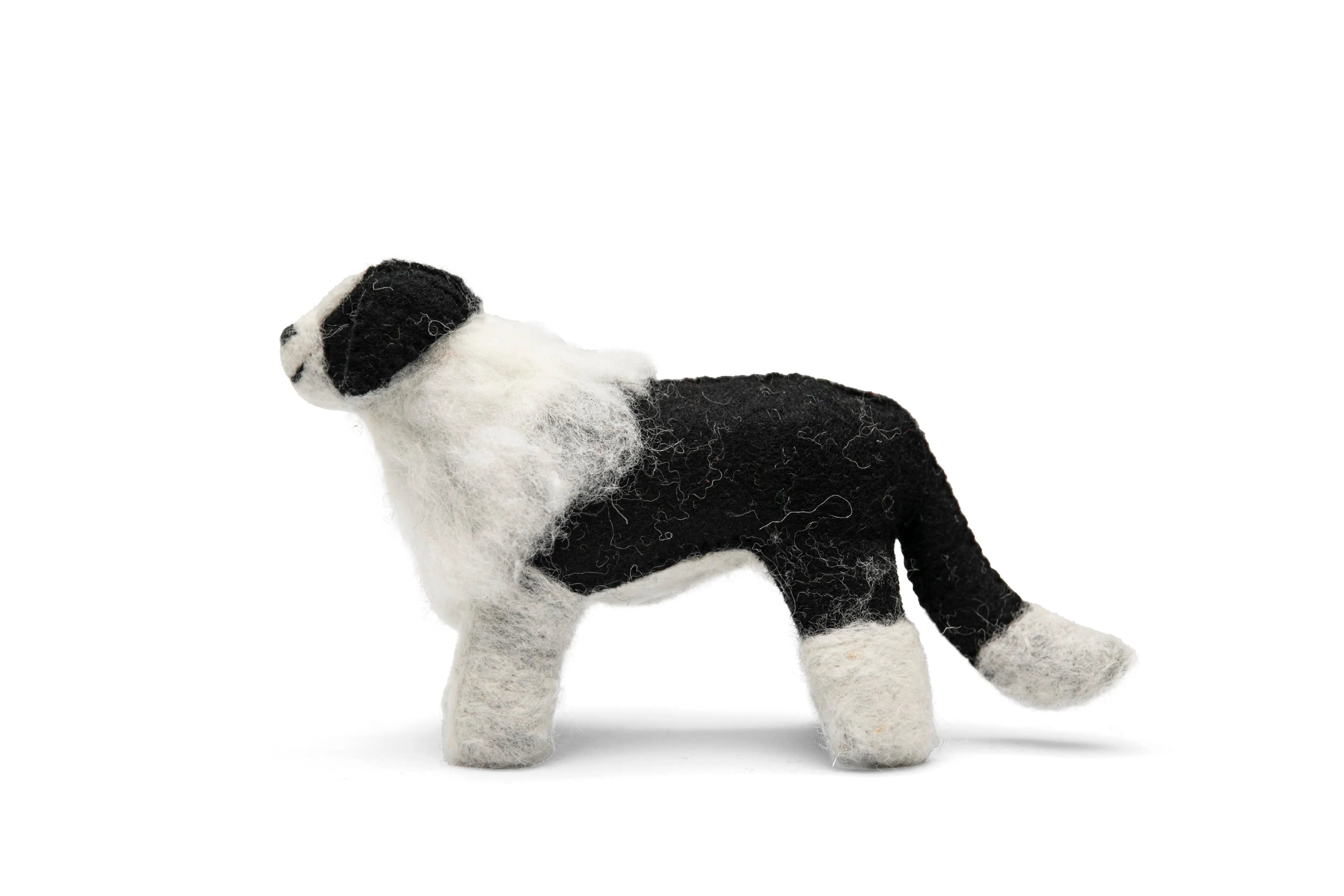 Discover Playful Bliss with Our Needle Felt Toy Landseer dog - Perfect Gift! Best Himalaya