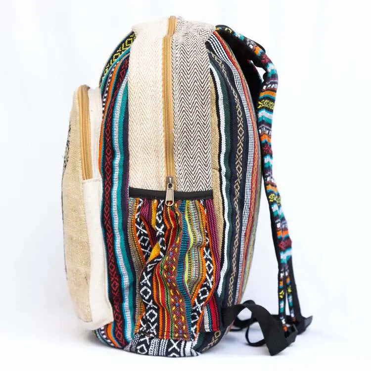 Eco-Conscious Premium Hemp Backpack for Men and Women Best Himalaya