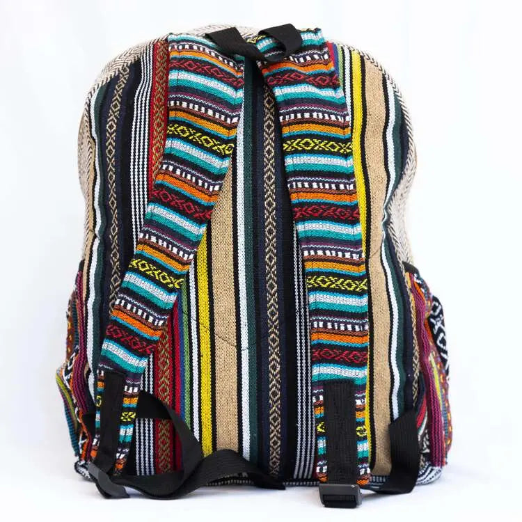 Eco-Conscious Premium Hemp Backpack for Men and Women Best Himalaya