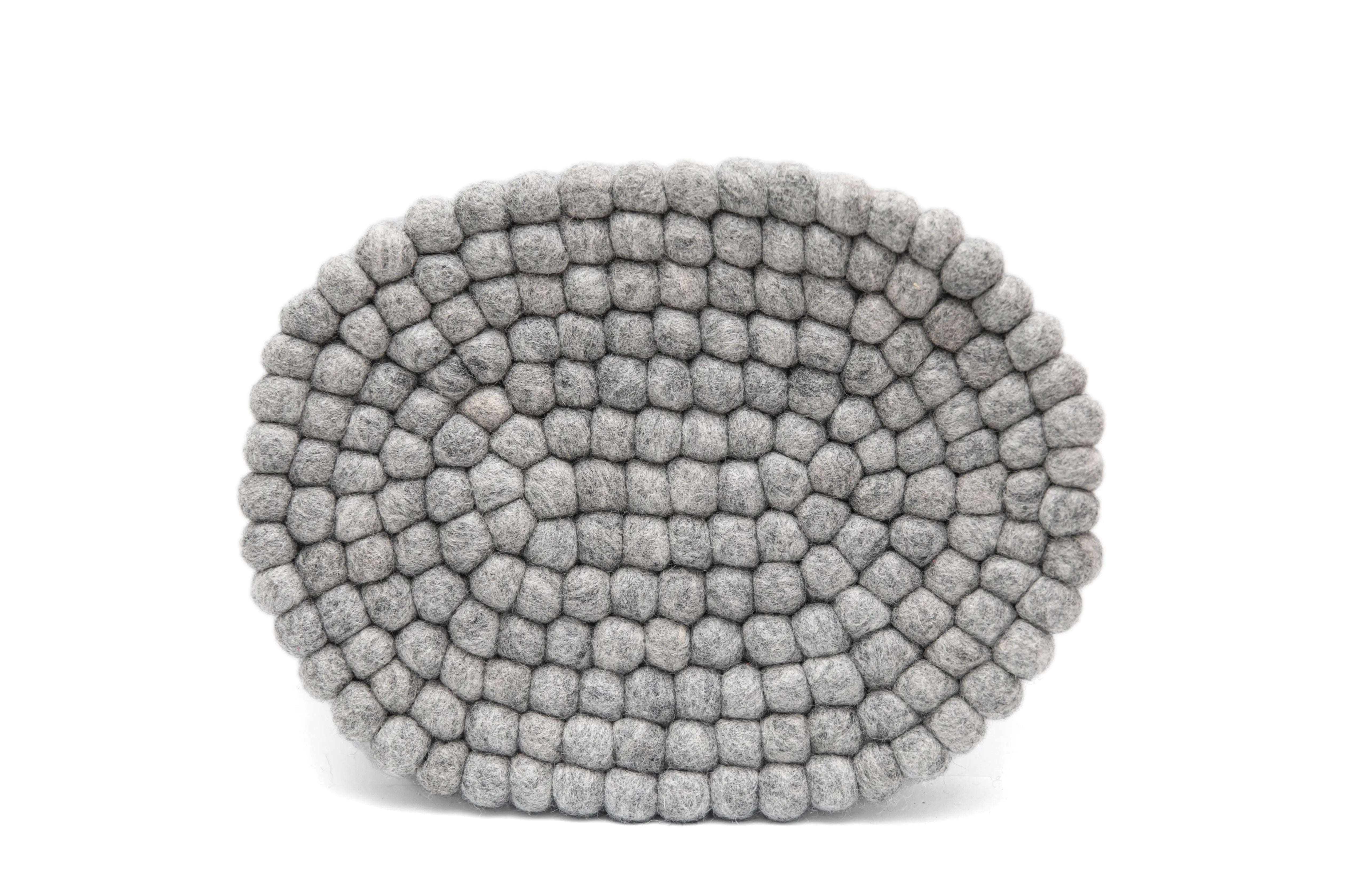 Elegant and Eco-Friendly: Choose Felt Ball Wool Trivets - Best HimalayaBest Himalaya