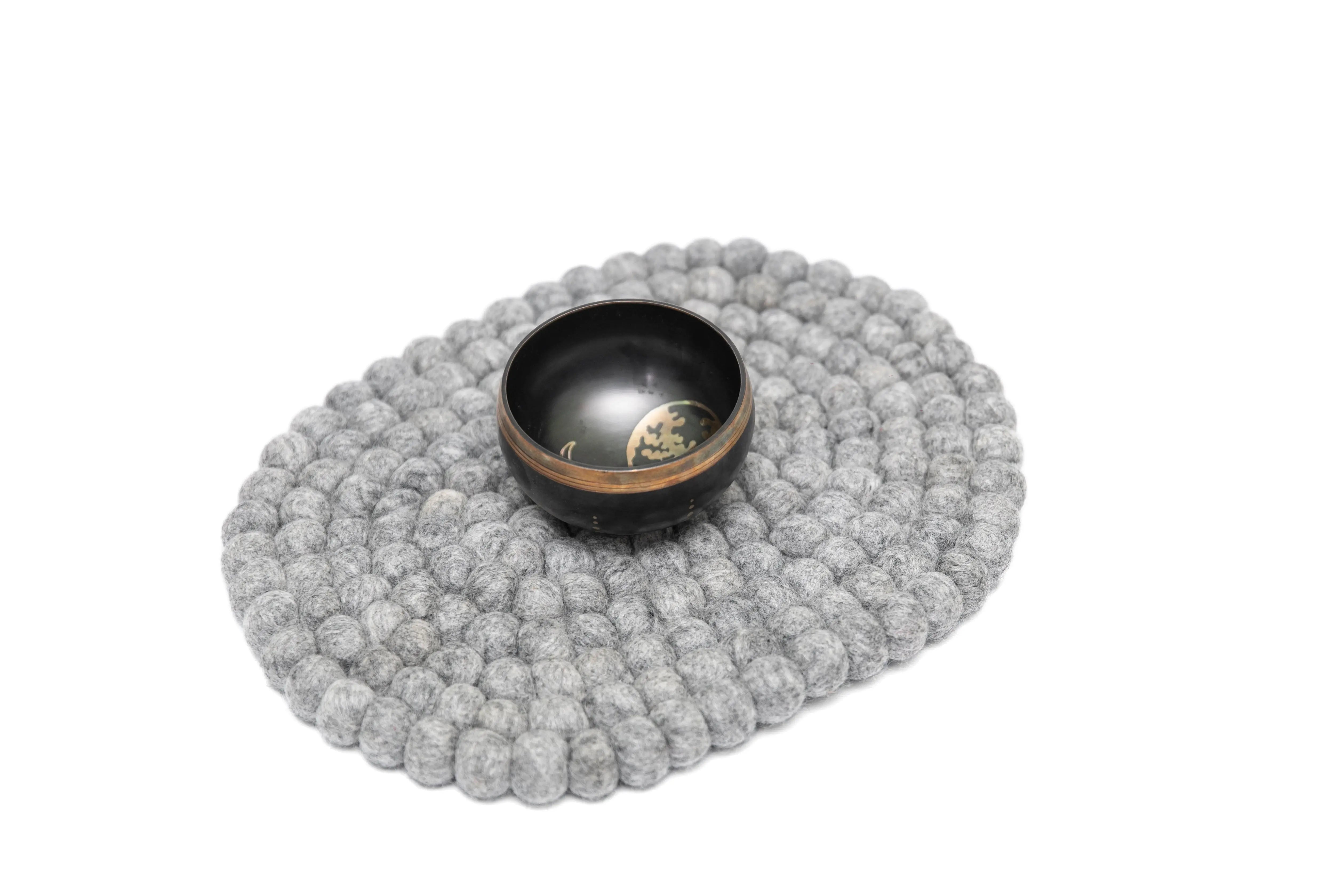 Elegant and Eco-Friendly: Choose Felt Ball Wool Trivets - Best HimalayaBest Himalaya